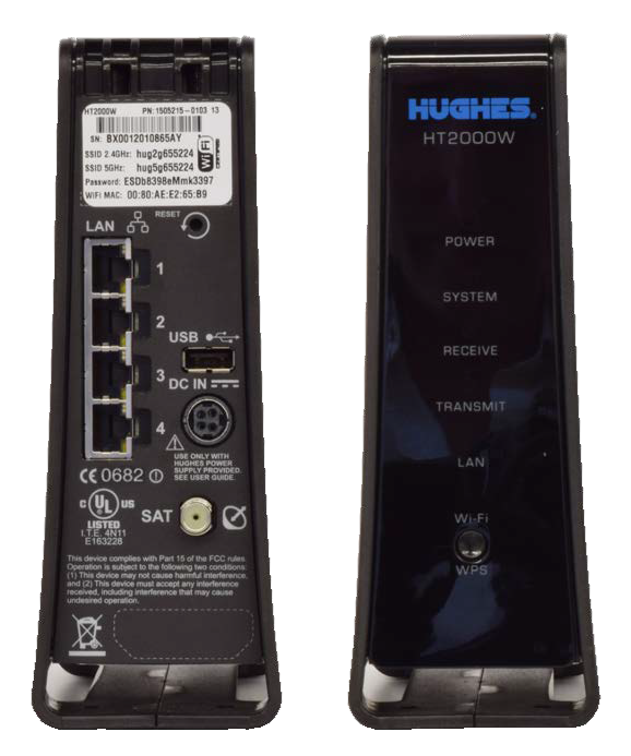  1 NEW HughesNet Modem HT2000W Houston Media Systems
